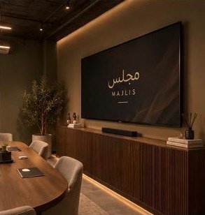 Presentation display and sideboard